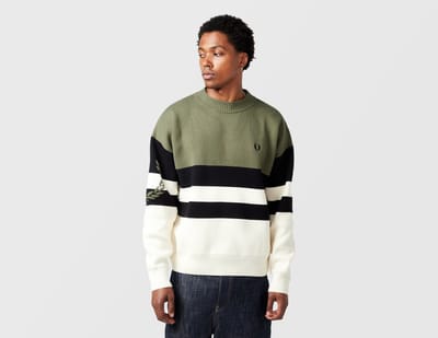 Fred Perry Tipped Graphic Trui, meerkleurig