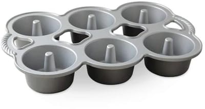 Angel Food Cake Bakvorm van Gegoten Aluminium met Koperkleurige Afwerking