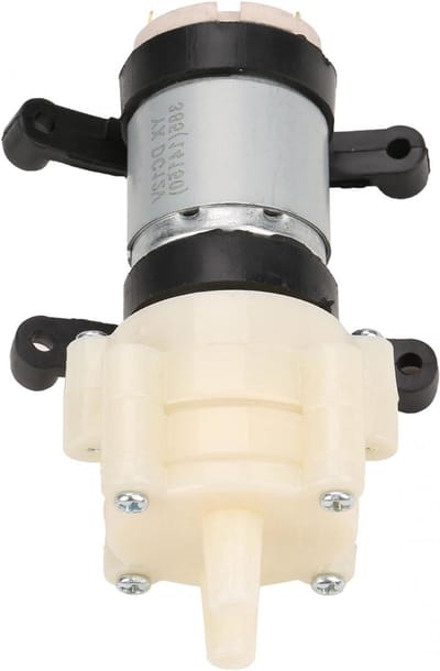 ByShane - 12V Mini Elektrische Membraan Water Zuigpomp voor Thee Machine en Aquarium met Zelfaanzuigend Systeem