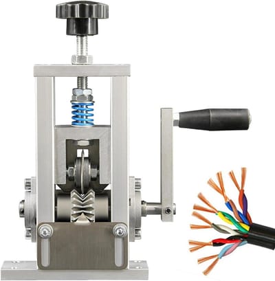 Elektrische Draadstripper - Koper Stripper - Afval Recycling - Twee Werkwijzen - 1 mm tot 20 mm - Metaal