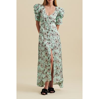 Anne Fontaine Biarritz Ocean Wave Size: 36 | Shirt Dresses Outlet | Dames | Groen