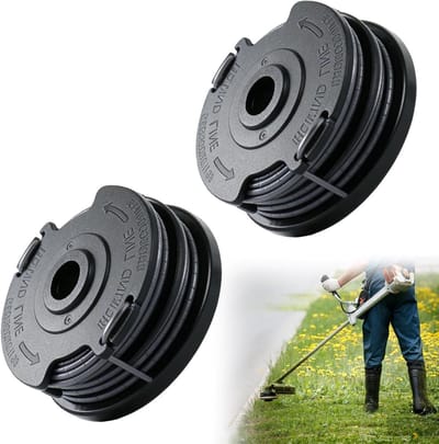 Trimmerdraad Spoel voor Grasmaaier, φ1.65mm x 6.1m, Vervangende Trimmerdraad, Geschikt voor Bosch ART 23 en ART 26, Tuinonderhoud Accessoires