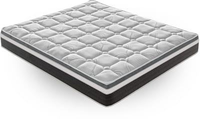 iLoveSleep - Matras ANNA 80x200 Traagschuim met Koudschuim Matras - Dikte 20 cm - Anti-allergisch - extra stevig