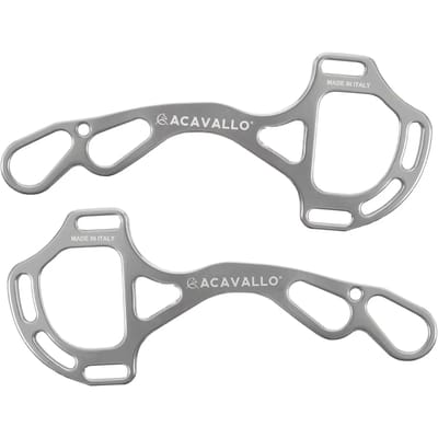 Aluminium bit voor paard Acavallo Alupro Hackamore