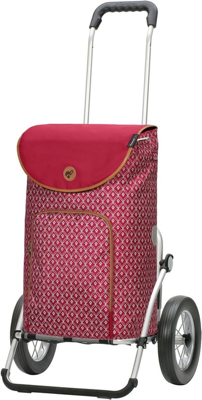 Andersen SHOPPER MANUFAKTUR Boodschappentrolley Royal Shopper Famke Red Rood 107cm