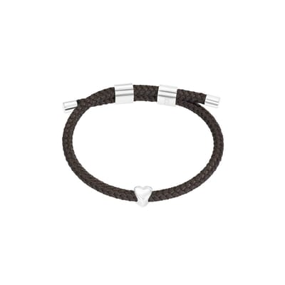 iXXXi Jewelry-Cozy Heart-Bruin-Dames Armband