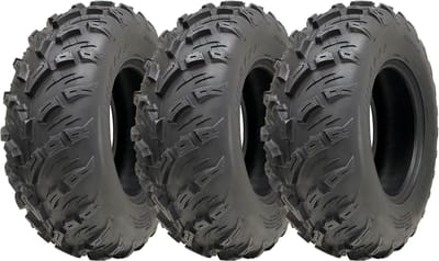 25x8.00-12 ATV-banden 205/80-12 4-laags P3080 OBOR Pinacle 61K, goedgekeurd voor de openbare weg (set van 3)