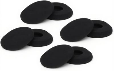 Vervangende Oorkussens voor Draadloze Hoofdtelefoon, Zachte Foam Oorkappen voor Comfort en Geluidsisolatie