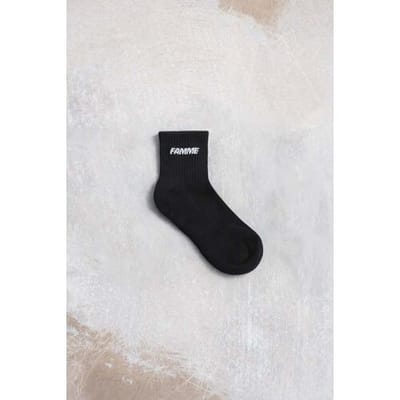 FAMME 1-pack Sky Knit Socks Black 39-41