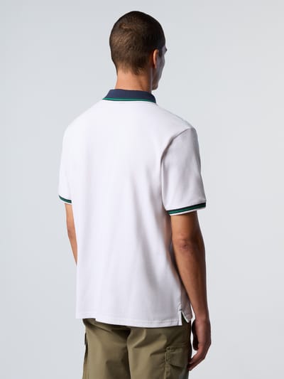 North Sails Polo overhemd Met gestreepte boorden