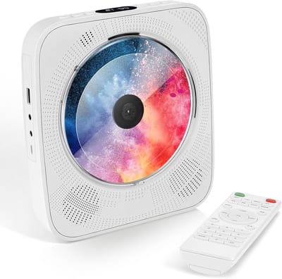 Bluetooth CD Speler - Muziekspeler Wandmontage - Home Audio - Dubbele Hifi Luidsprekers - 23 x 196 x 94 cm