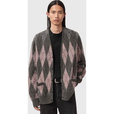 AllSaints Andre Cardigan Green Taglia: XS | Cardigan Outlet | Uomo | Verde