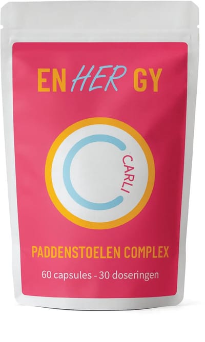 PADDENSTOELEN COMPLEX Capsules | 60 capsules | Helderheid, balans en vitaliteit | Lion’s Mane | Shiitake | Reishi | Maitake | Chaga