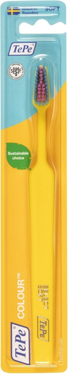 TePe Colour™ Soft Tandenborstel - Geel