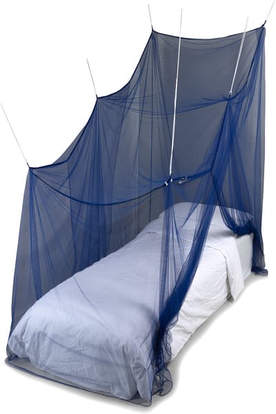 Deconet klamboe OBLIQUE - Donker Blauw- L210cm x H120cm én H200cm x B100cm 1 pers