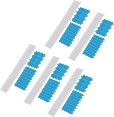 Dailygoods- Privacyfilter Vervangingsset - Privacyfilter Laptop - Plakstrips - Schuifhouderlipjes - Geschikt voor Monitoren - Slank Ontwerp - Beeldschermfilter