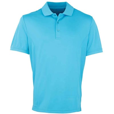 Premier Heren Coolchecker Pique Poloshirt (Turquoise)