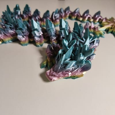 Winter draak gearticuleerde draak fidget