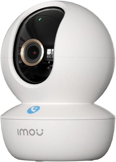 Beveiligingscamera Binnen - IP Camera Koepel - Woning Bewaking - Motorisch Draaien Kantelen - 8 x 8 x 11 cm