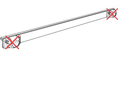 Thule Mounting Rail voor Caravan Rail