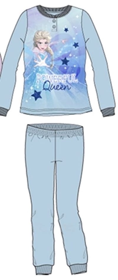 Disney Princess Frozen Blauw Pyjama Katoen Maat 98
