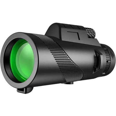 80X100 Krachtige Monoculaire High Definition Zoom Nachtzicht Telescoop Verrekijker Met Smartphone Houder Voor Jacht Camping Gereedschap 80x100