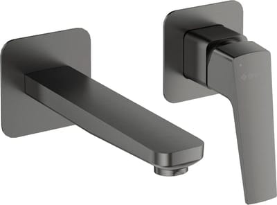 Concealed basin faucet