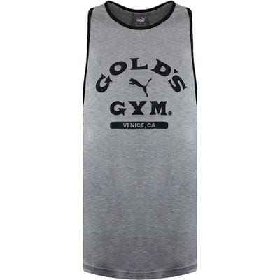 Puma x Golds Gym Heren Grijs Vest