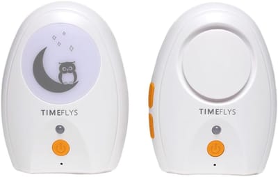 Audio Babyfoon - Draagbare Monitor - Baby Bewaken - Extra Lange Afstand - 600 m Bereik - Wit