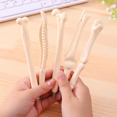 5 stuks/set grappige levensechte balpen in botvorm school kantoor schrijfbenodigdheden cadeaupapier 5PCS