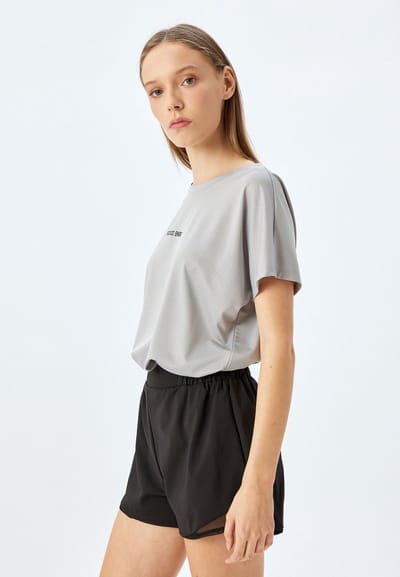 Korte mouw Ronde kraag T-Shirt