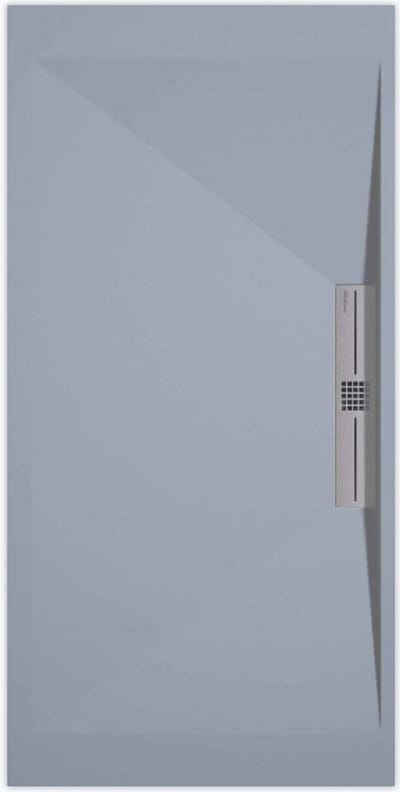 Sanifun douchebak Stone Side Gray Smooth 900 x 800 S