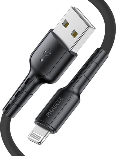 Kabel geschikt voor usb A naar Lightning - 1 meter - Oplaadkabel geschikt voor iPhone 14,13,12,11,x - Phreeze