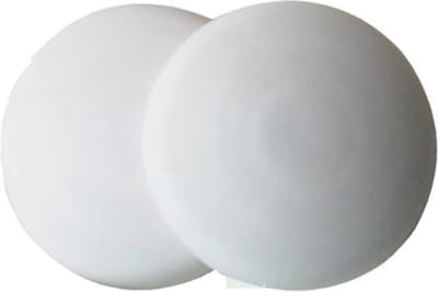 Deurstopper - 2 Stuks - Wit - Deurbescherming