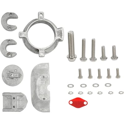 Aluminium Anode Kit 888756Q01 Hoge Sterkte Roestvrij voor Mercruiser Alpha 1 Generatie 2 white