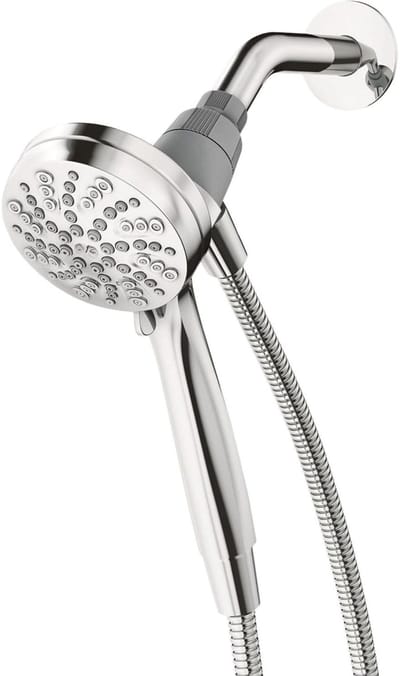Famanu – Handdouche, magnetisch dockingsysteem, 6 functies, eco-prestaties, chroom, waterbesparend, geschikt voor badkamer en douche
