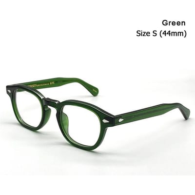 Johnny Depp Lunettes Lemtosh Monture Homme Femme Marque de Luxe Vintage Lunettes d'Ordinateur Monture en Acétate Boîte pour Lunettes à Verres Transparents