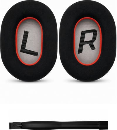 Set Oorkussens voor Plantronics Headset - BackBeat PRO 2 / Voyager 8200 UC Oorkussen - BackBeat PRO 2 / BackBeat PRO 2 Special Edition / Voyager 8200 UC - Kunstleer met Traagschuim - Zwart
