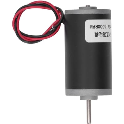 Permanente Magneet Motor DC 12V Omkeerbaar CW CCW Grote Torsie Hoge Snelheid Elektromotor 8000RPM