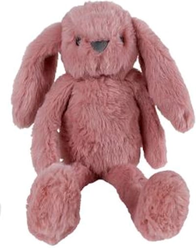 Mini Club Knuffel Konijn Rood rose gold 30cm
