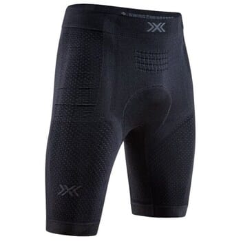 X-Bionic Xceed Ride Liner Shorts Heren - X Black/Rhino Grey - Maat XXL