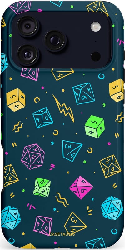 Casetastic hoesje geschikt voor Apple iPhone 17 Pro Max - MagSafe - Dubbellaagse bescherming - Avontuursteen - Fashion Case - Donkergrijs Petrol Groen