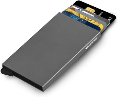 Creditcardhouder met RFID-beveiliging voor 8 kaarten - Slimme Portemonnee