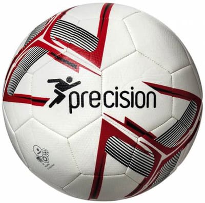 Precision Training - Voetbal Fusion - Rood - maat 5 - Trainingsvoetbal - IMS keurmerk - FIFA Quality