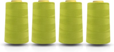 Polyester Naaimachine Garen - Overlock Garen Kegels - Kleding Maken - 100% Polyester Materiaal - 5000 Yards Per Kegel