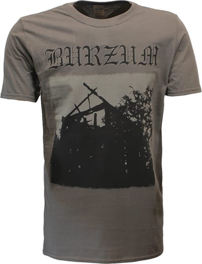 Burzum Aske Grijs T-Shirt - Officiële Merchandise - M