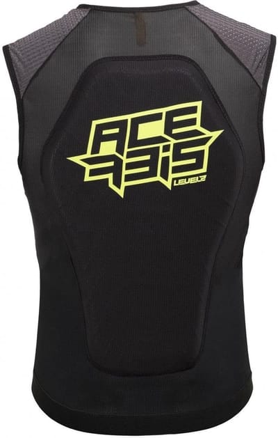 Motor Beschermvest - Motorcross Kleding - Veilige Rit - Level 2 Bescherming - Maat L/XL - Zwart Geel