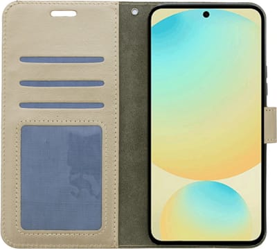 Portemonnee Book Case Hoesje Geschikt voor: Samsung Galaxy A35 -Goud