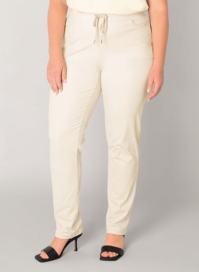 BASE LEVEL CURVY Liana Bottoms - Sand - maat W1(48) / L32