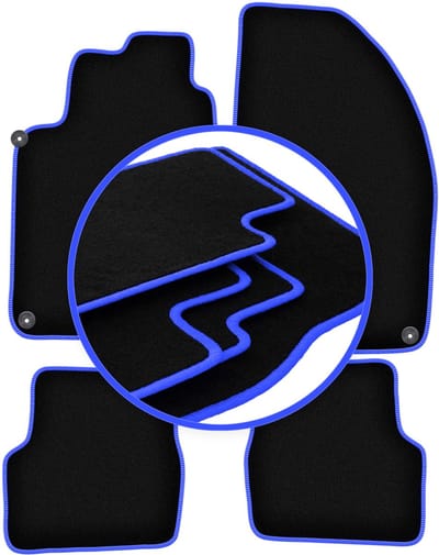 CARLUX-BLUE automatten voor: Alfa Romeo 166 sedan (1998-2009)